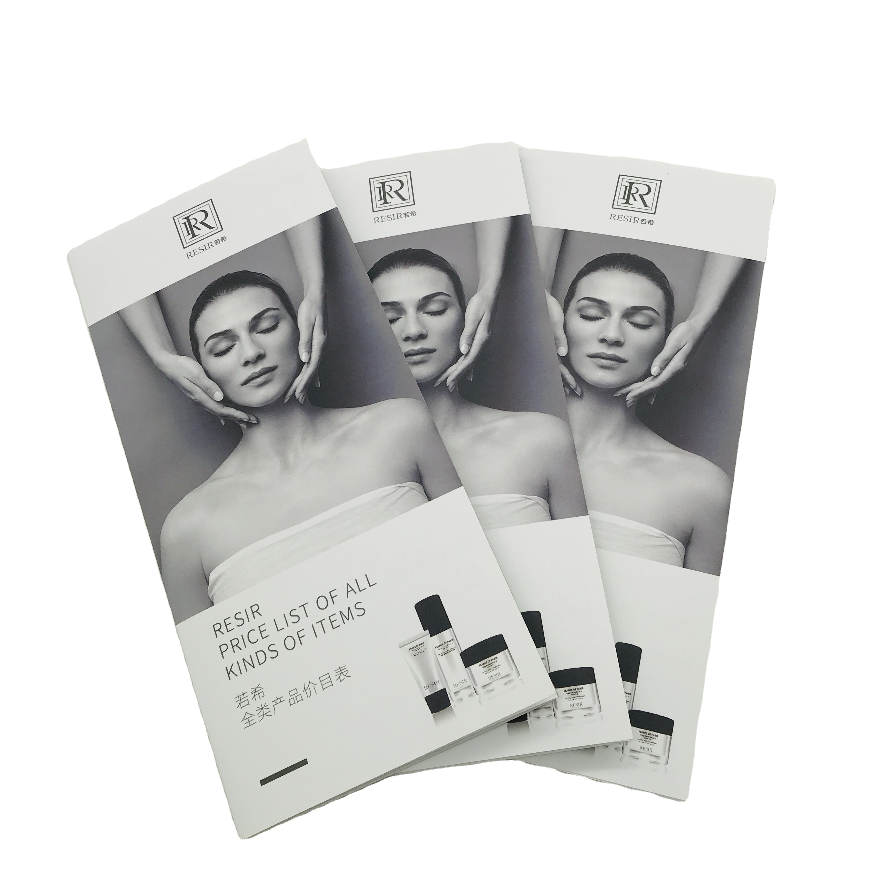 Factory Production Custom Size Poster Folding Single Page Leaflet Design and Printing