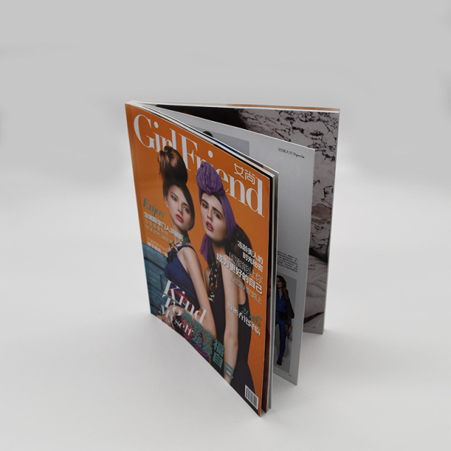 Amazing A4 Magazine Photo Book Printing High Quality Custom Size Glossy Offset Printing on Art Paper With Soft Cover for Novels