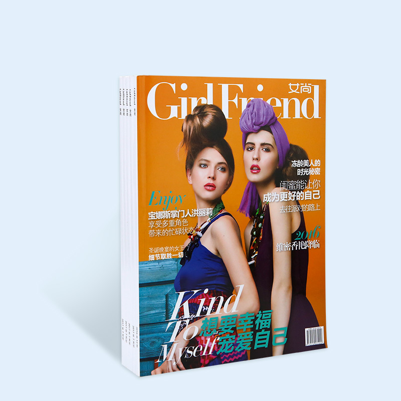 Amazing A4 Magazine Photo Book Printing High Quality Custom Size Glossy Offset Printing on Art Paper With Soft Cover for Novels