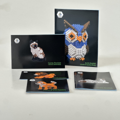 The Most Popular Custom  PrintedAssembling Toy Manual  Leaflet Catalog Brochure Magazine Printing Service of the Year