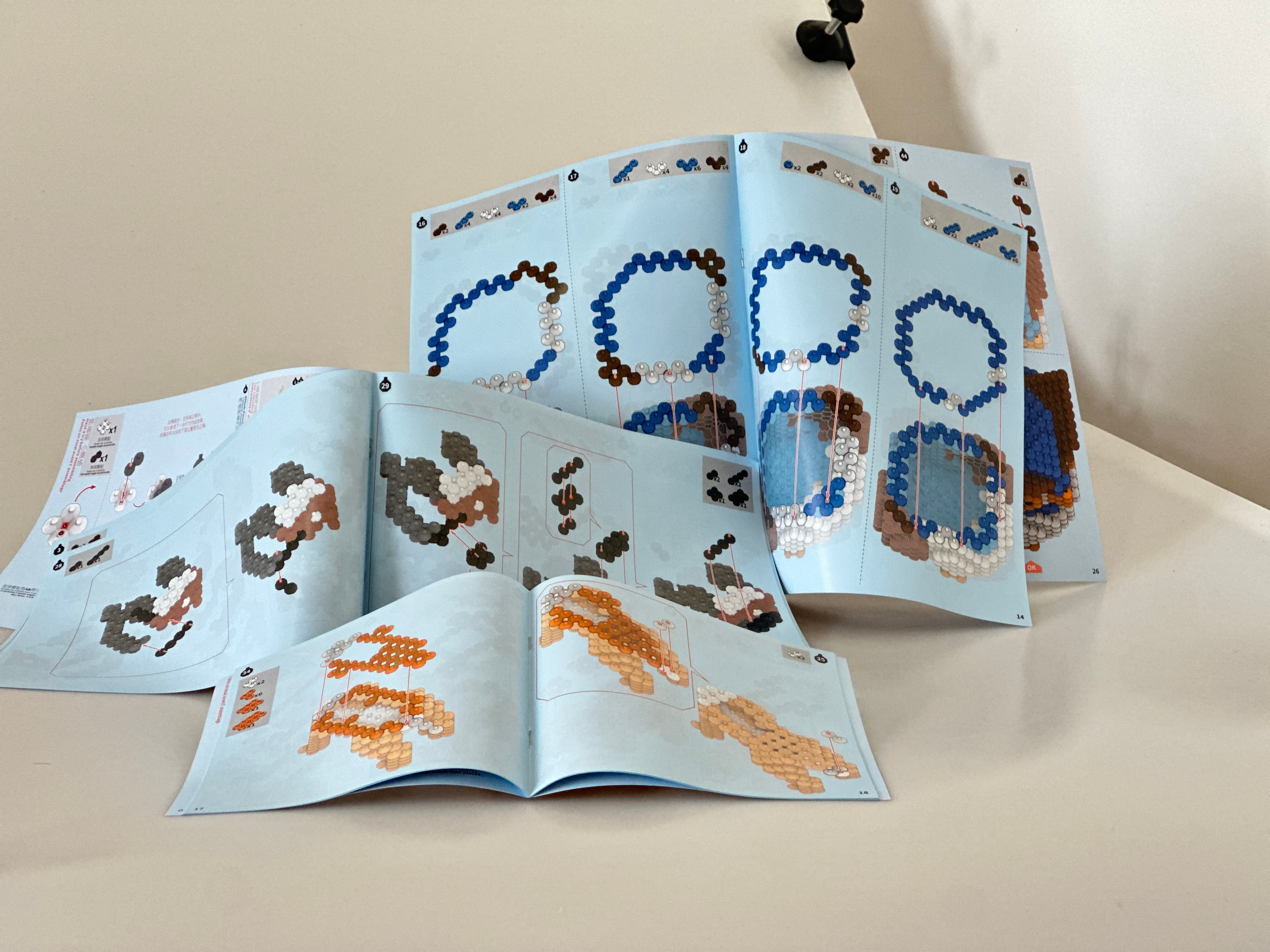 The Most Popular Custom  PrintedAssembling Toy Manual  Leaflet Catalog Brochure Magazine Printing Service of the Year