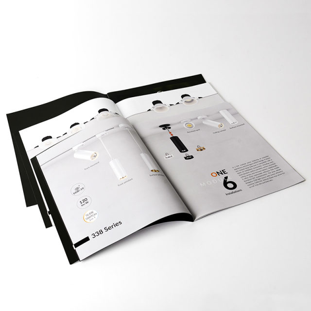Free Samples Small Run High Quality Customized Magazine Book Printing
