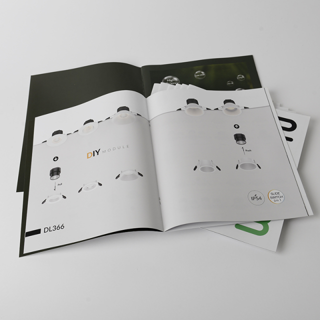 Free Samples Small Run High Quality Customized Magazine Book Printing