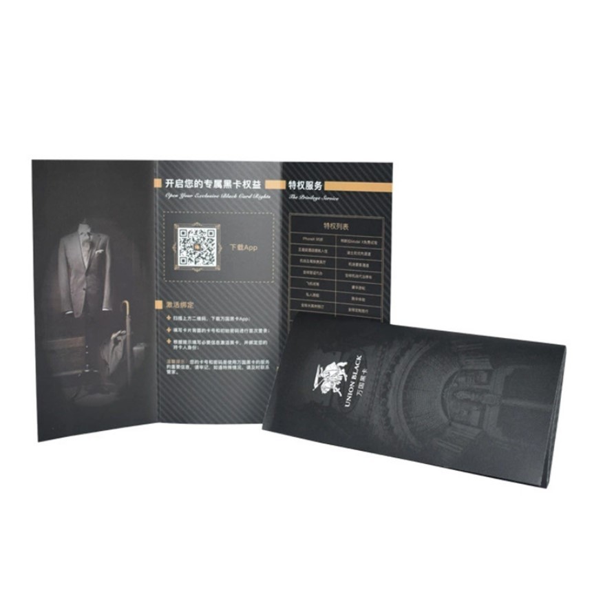 Manufacture Custom Waterproof Instructions Folding Flyer Leaflet Advertising Flyer Printing