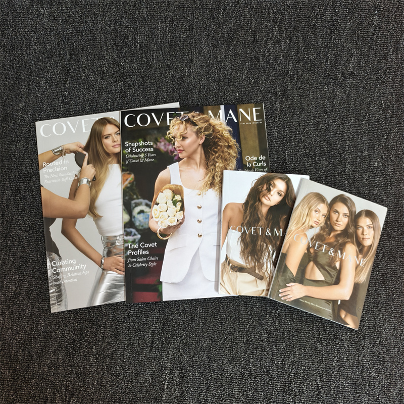 Customs Adult Wig Hair Magazine Printing Sexy Lady Magazine Printing From China
