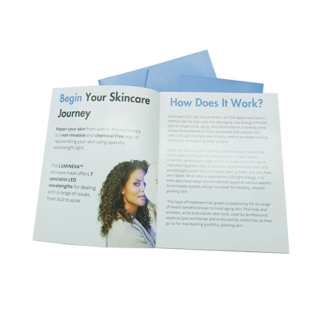 Instruction Manual Printing Promotional Folded Flyer Leaflet Brochure Pamphlet Printing