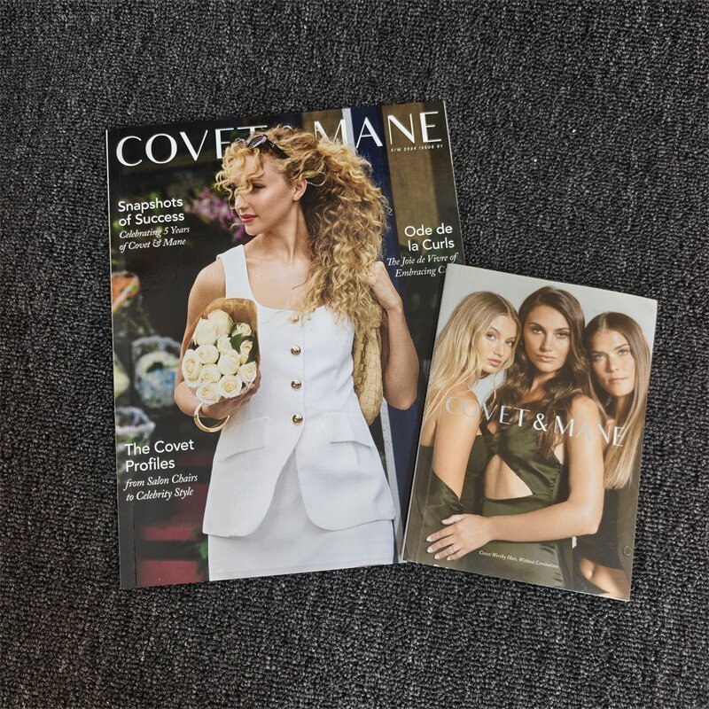 Customs Adult Wig Hair Magazine Printing Sexy Lady Magazine Printing From China