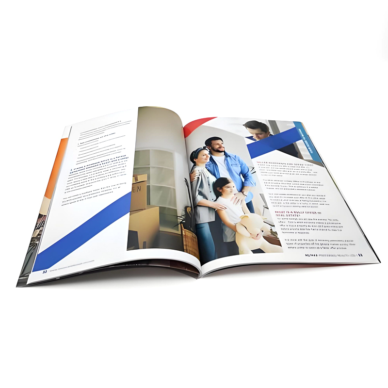 Customized Books Factory Perfect Binding Softcover Art Paper Booklet Magazine Book Printing for Brochure Catalogue