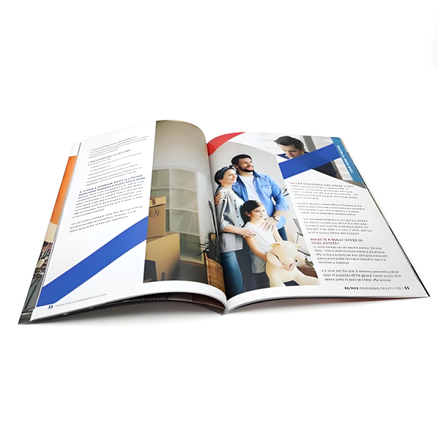 Customized Books Factory Perfect Binding Softcover Art Paper Booklet Magazine Book Printing for Brochure Catalogue