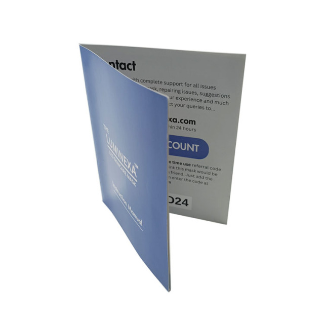 Instruction Manual Printing Promotional Folded Flyer Leaflet Brochure Pamphlet Printing