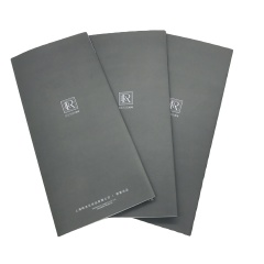 Factory Production Custom Size Poster Folding Single Page Leaflet Design and Printing