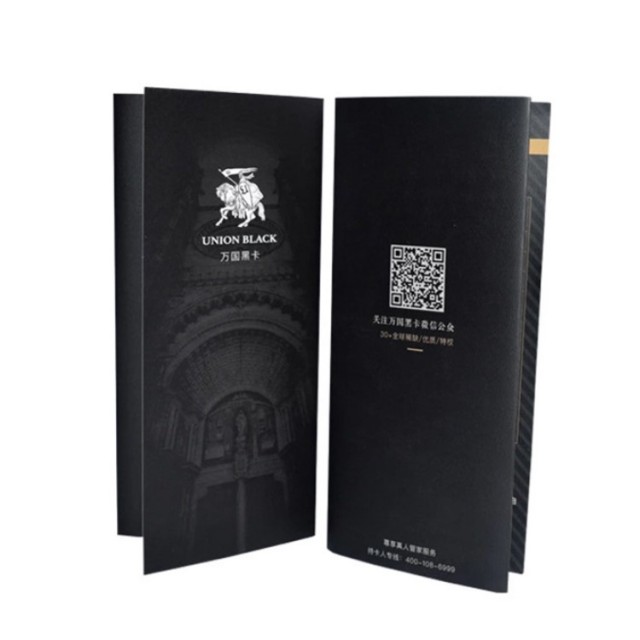 Manufacture Custom Waterproof Instructions Folding Flyer Leaflet Advertising Flyer Printing
