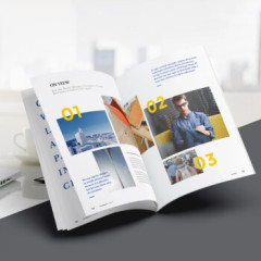 Professional Low-cost Brochure/catalog/magazine Printing, Folding and Promotional Printing
