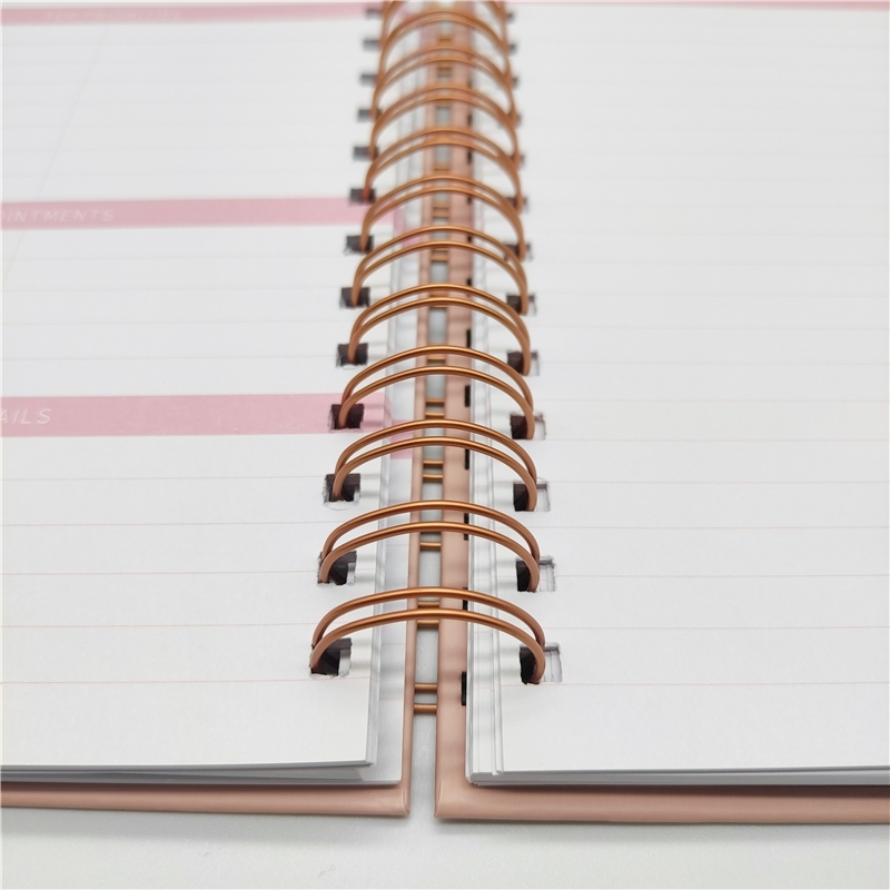 Chinese Factory Custom Journal Printing Spiral Notebook Printing Offset Notebook Custom Book Printing Service
