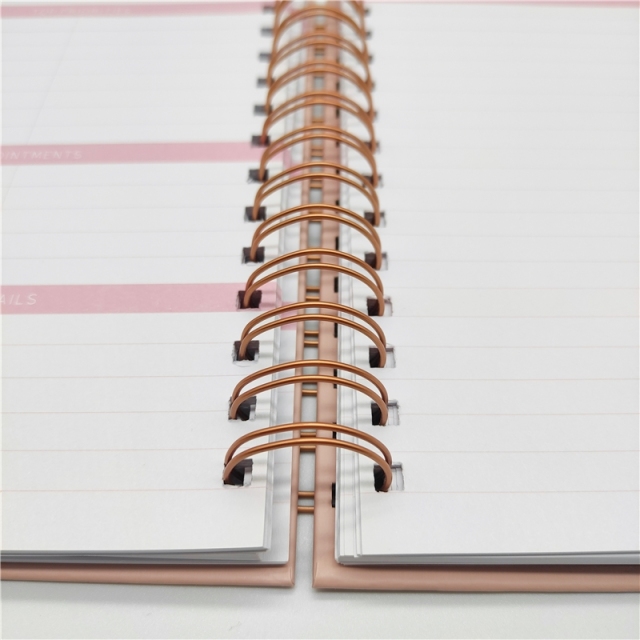 Chinese Factory Custom Journal Printing Spiral Notebook Printing Offset Notebook Custom Book Printing Service