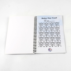 2026 Wholesale Custom Cardboard Book Printing A5 Spiral Bound Softcover Journal Diary Notebook School Supplies