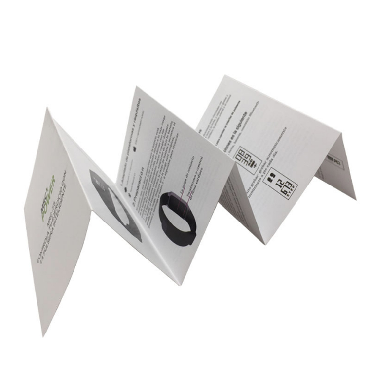 Custom Promotional Advertising Folded Leaflet Booklet Flyer Brochure Printing Service