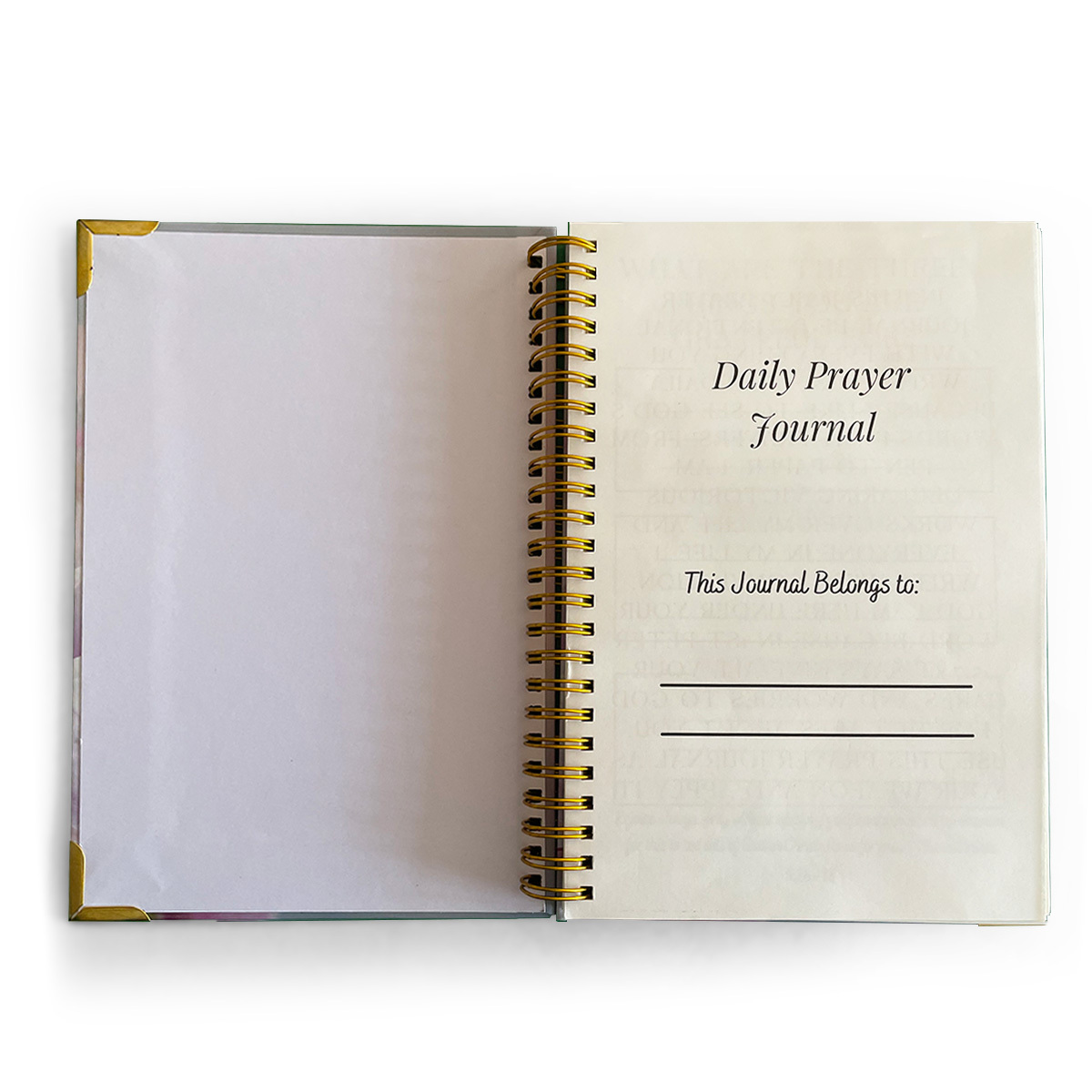 Professional Factory Book Printing Services Planner Notebook Printing Custom Cover logo Diary Prayer Journal