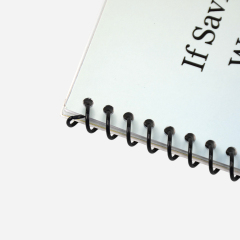 2026 Wholesale Custom Cardboard Book Printing A5 Spiral Bound Softcover Journal Diary Notebook School Supplies