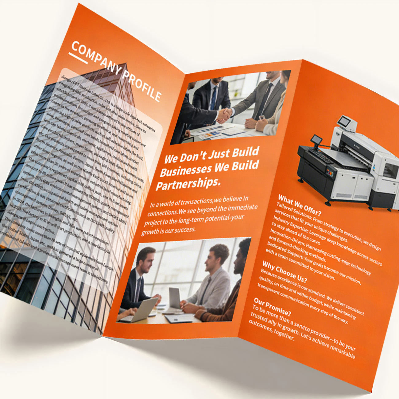 High Quality Customized 250g Art Paper Brochure Digital or Offset Printing Paper Flyer Leaflet