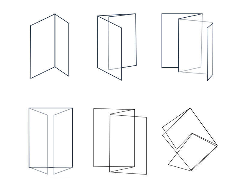 Booklet Custom Brochure Flyer Printing Folded Leaflet Printing Digital Printing Film Lamination Paper & Paperboard