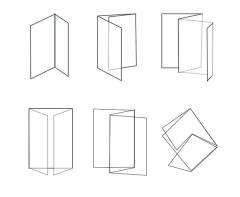 Booklet Custom Brochure Flyer Printing Folded Leaflet Printing Digital Printing Film Lamination Paper & Paperboard