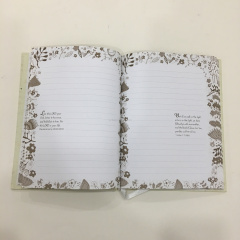 Custom Design A4/A5 Notebook Printing School Note Book Printing Lined Journal Book Printing