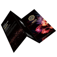 Custom Digital Printing Service Commercial Advertising Flyer Color Print Cheap Brochure for Business