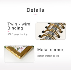 Professional Factory Book Printing Services Planner Notebook Printing Custom Cover logo Diary Prayer Journal