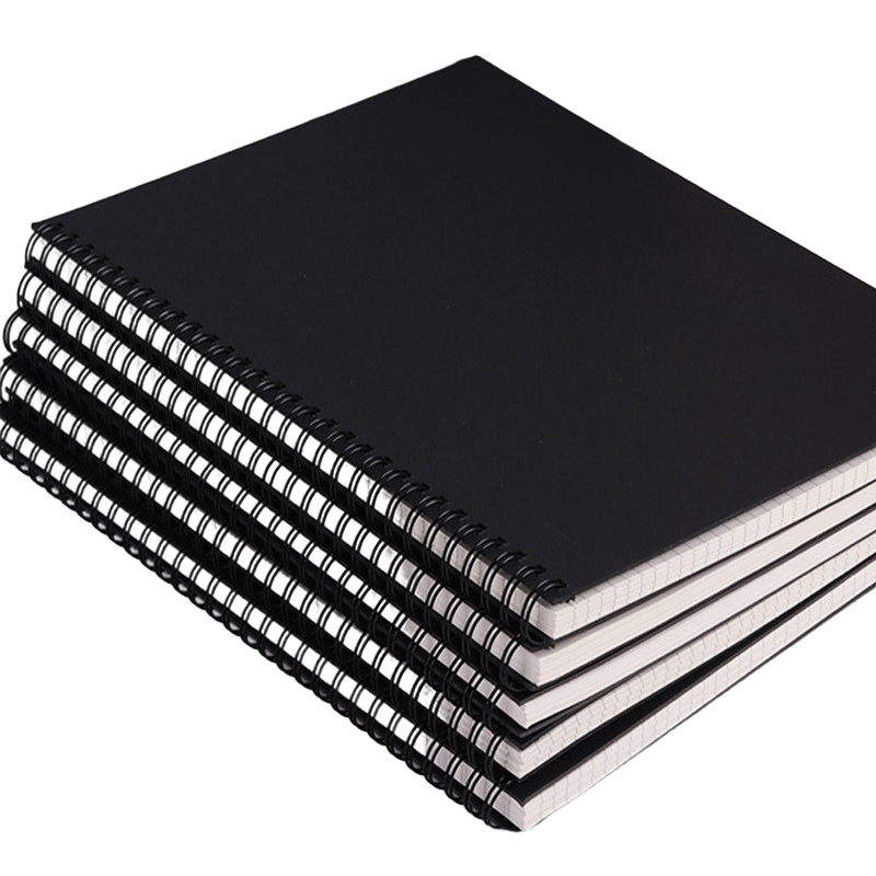 Custom MM Brand MM1106 Business Promotion Gift Spiral Binding High Quality Paper Hardcover A4 60 Sheets Diary Notebook