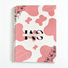 Free Samples Eco-friendly Offset Printed Diary Book Printing Services 2024 Note Books Journals Planners Perfect Binding