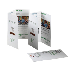 Custom A4/A5 Paper Flyer /booklet/brochure Printing Services Promotion Offset Printing Brochure Design Colors Paper & Paperboard