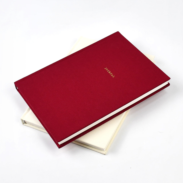 Professional Custom Book Printing Services Hardcover Linen Journal Notebook Planner Printing for Office