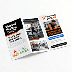 Custom Colorful Printing A5 A6 A7 B5 B6 Mini Leaflet Brochures Catalog Instruction Flyers Folded Leaflet Flyer