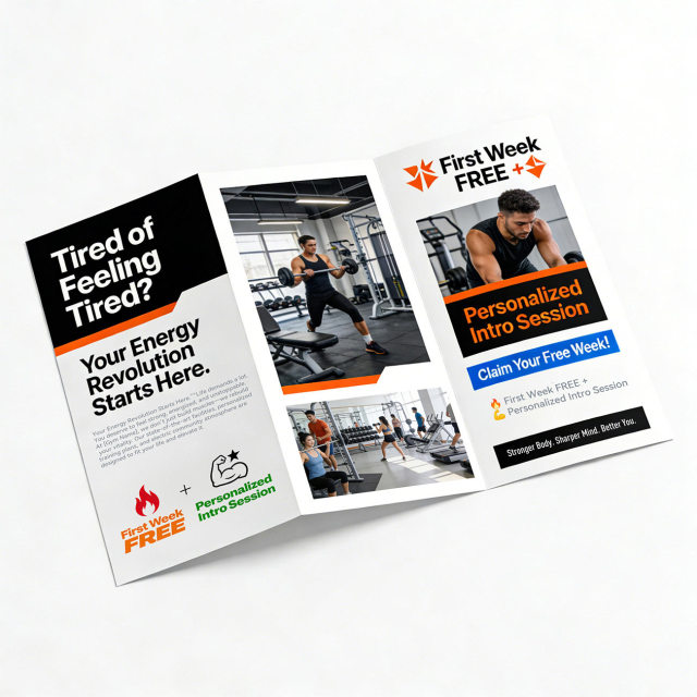 Custom Colorful Printing A5 A6 A7 B5 B6 Mini Leaflet Brochures Catalog Instruction Flyers Folded Leaflet Flyer