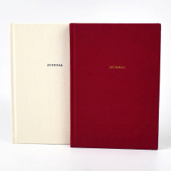 Professional Custom Book Printing Services Hardcover Linen Journal Notebook Planner Printing for Office