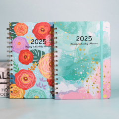 Promotional Custom Luxury Print A5 Cover Insert Pages Hardcover Journal Book Printing Printed Hardcover Notebook With Logo