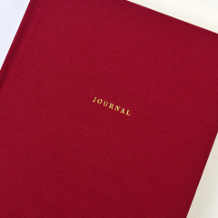 Professional Custom Book Printing Services Hardcover Linen Journal Notebook Planner Printing for Office