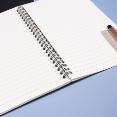 Custom Kraft Paper Hardcover Spiral Notebooks/notepad Printing for Promotional