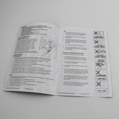 Custom Size Commercial Cardboard Flyer Menu Poster Leaflet Printing for Food Take Away Offset Printing