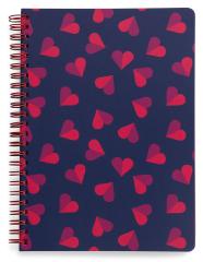 Fashion Logo Customizable Wire Binding Diary Spiral Notebook