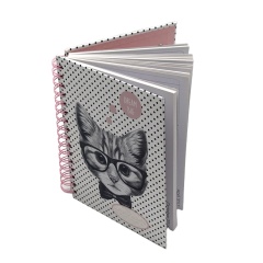 Students Custom Notebook Premium Paper & Paperboard Printing Journal Notebook for Notetaking Coil Book