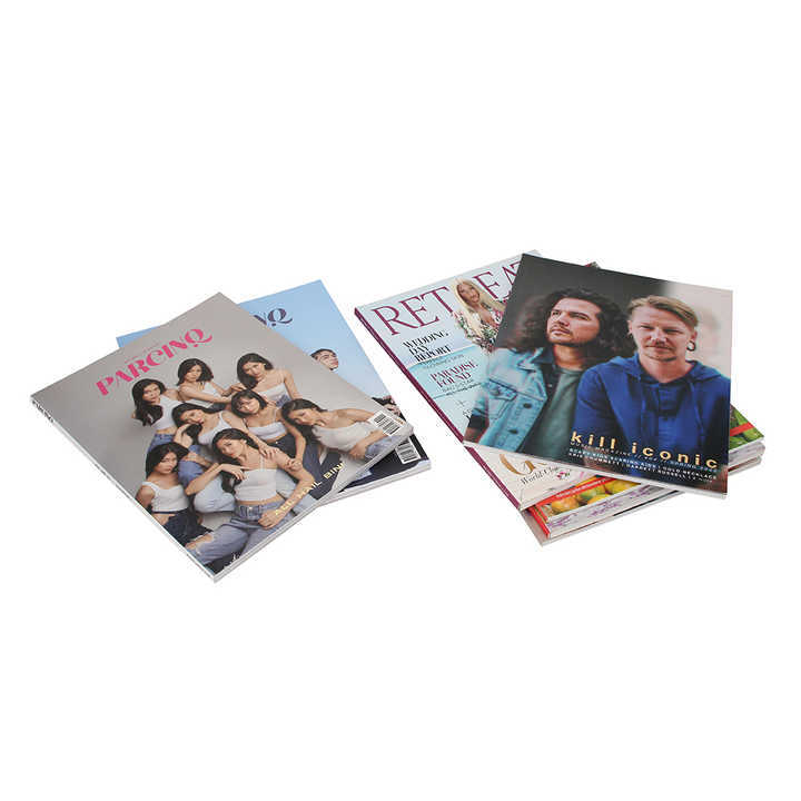 Factory High Quality Custom Book Printing Softcover Paperback Book Magazine Printing