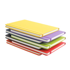 Wholesale Manufactured A5 80 Sheets Gift Hardcover Strap Notepad Student Diary Notebook for Office Use