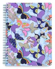 Fashion Logo Customizable Wire Binding Diary Spiral Notebook