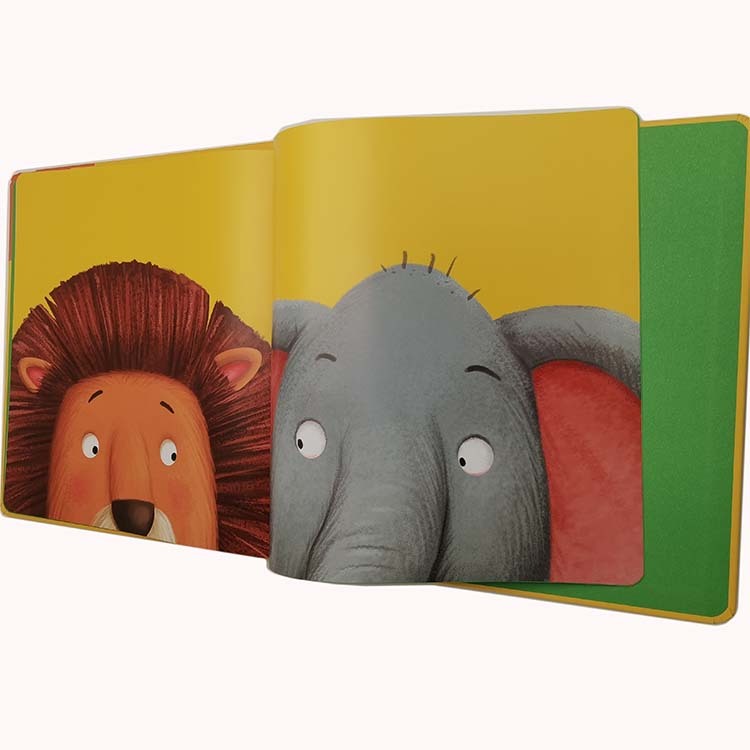 Customization New Cheap Hardcover Children Book Printing Cardboard 3d Books