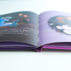 Custom Children's Hardback Book Printing Service Manufacture Price Hardcover Custom Board Case Novel Story Book Cardboard