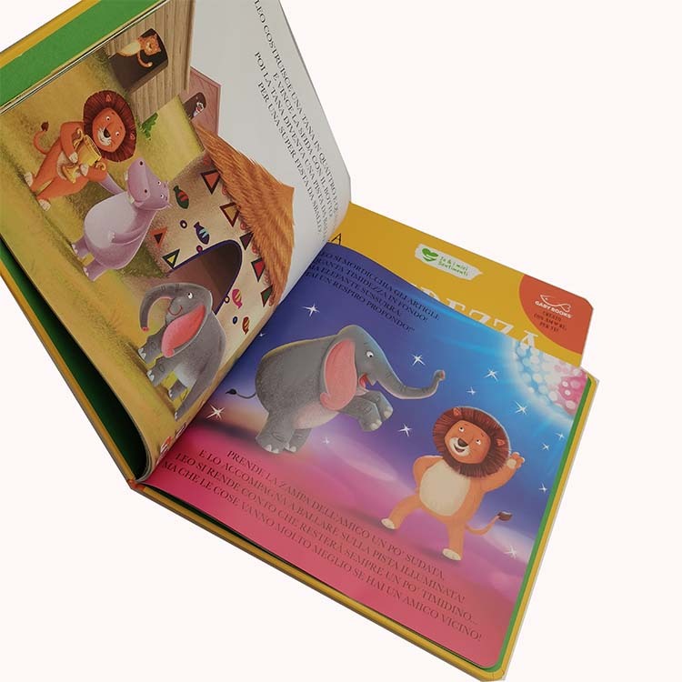 Customization New Cheap Hardcover Children Book Printing Cardboard 3d Books