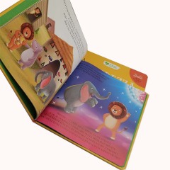 Customization New Cheap Hardcover Children Book Printing Cardboard 3d Books