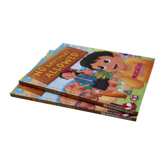 Customized Children's Educational Hardcover Storybooks with Offset Paper & Cardboard Perfect Binding Offset Printing